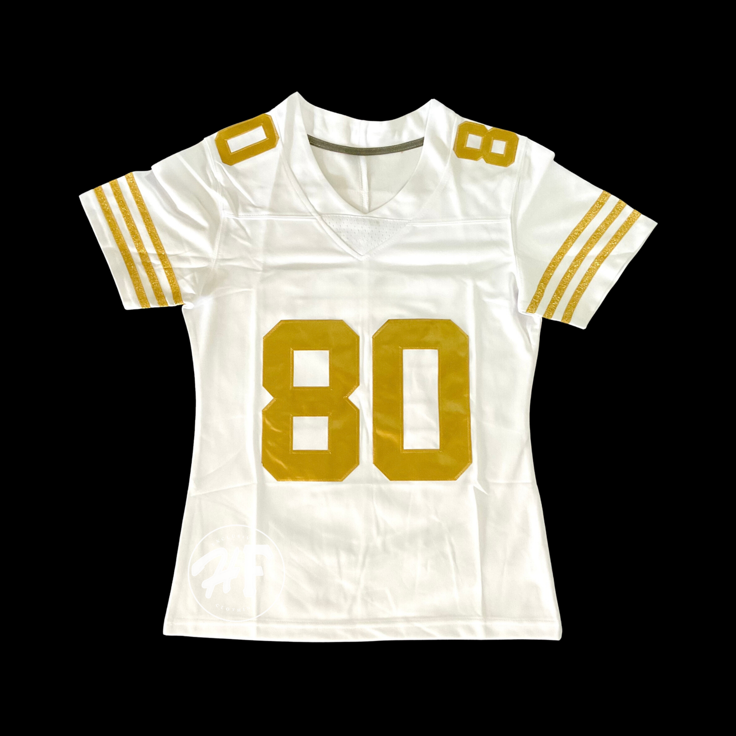 #80 Rice Stitched Women’s 49ers jersey
