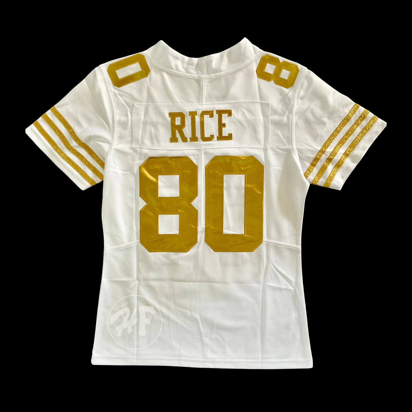 #80 Rice Stitched Women’s 49ers jersey