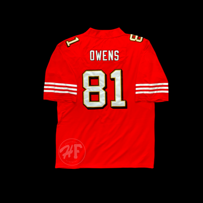 #81 Owens Stitched Men’s 49ers jersey