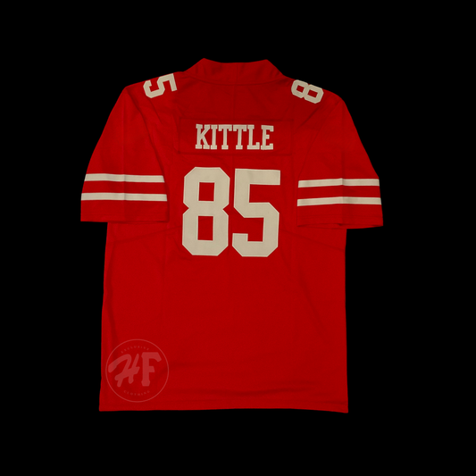 #85 Kittle Stitched Men’s 49ers jersey