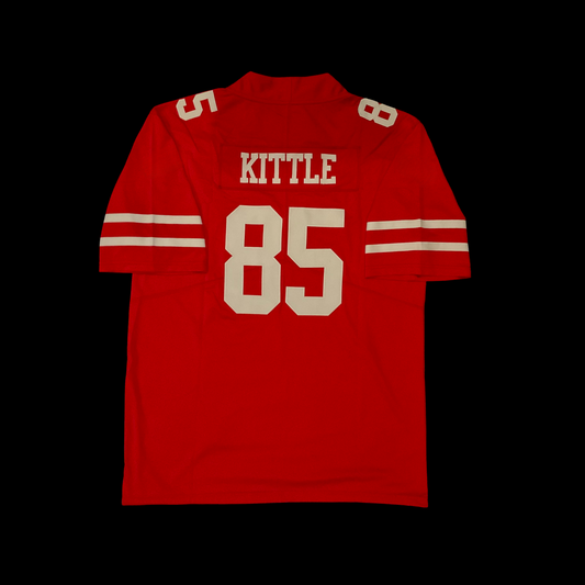 #85 Kittle Hella Fitted Custom Stitched Home Jersey