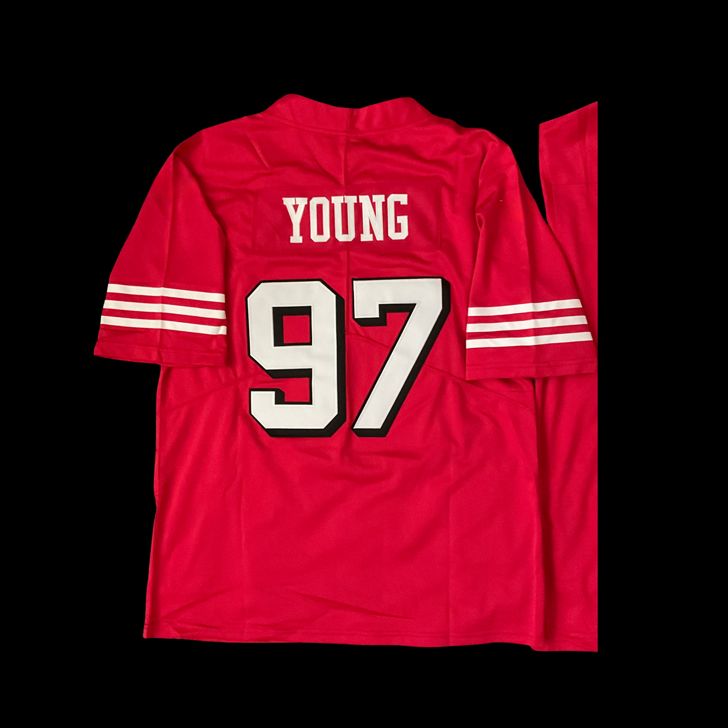 #97 Bryant Young Stitched Men’s 49ers jersey