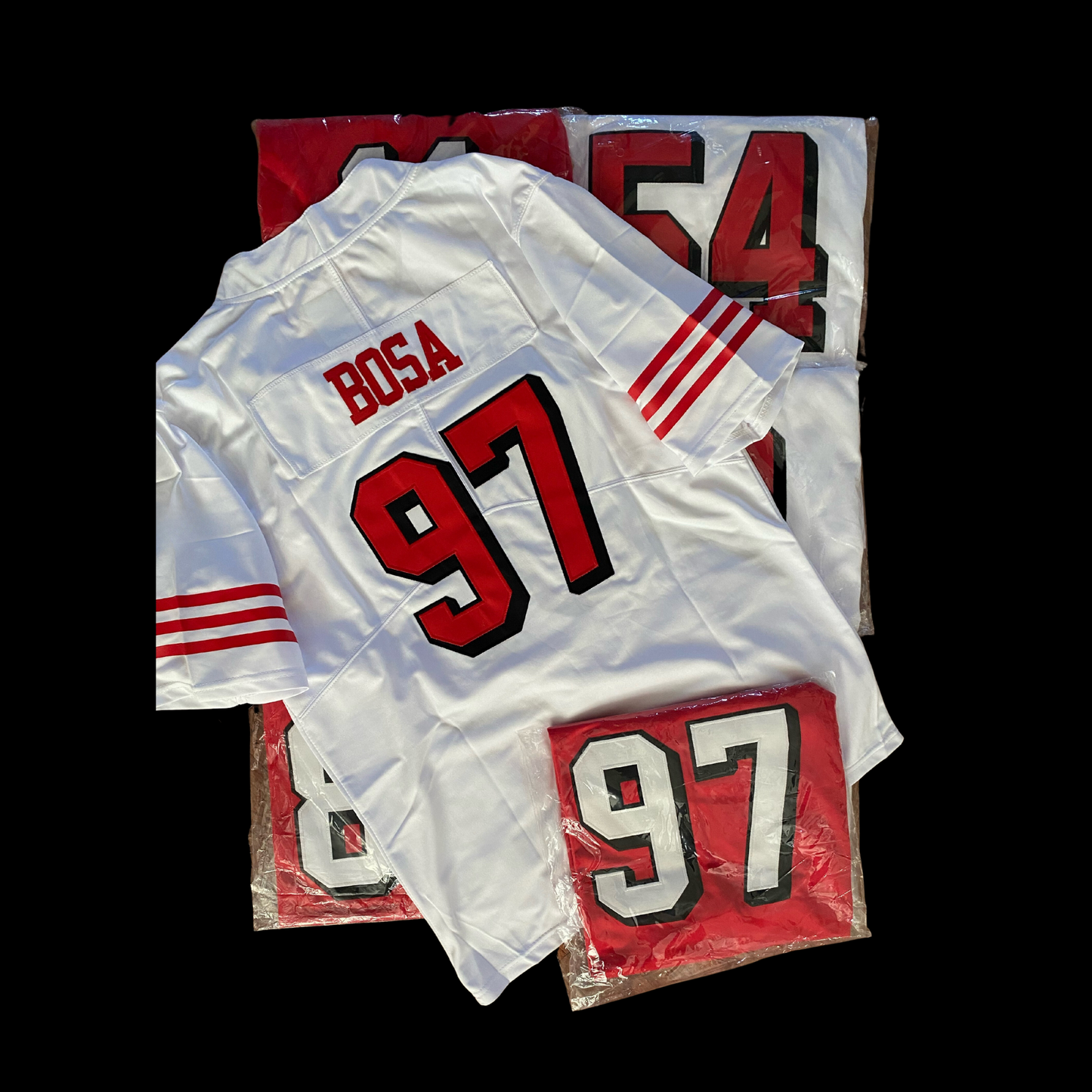 #97 Bosa Stitched Men’s 49ers jersey