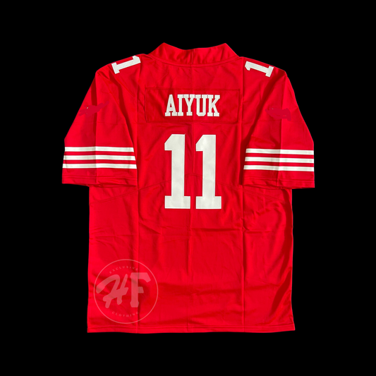 #11 AIYUK Stitched Men’s 49ers jersey