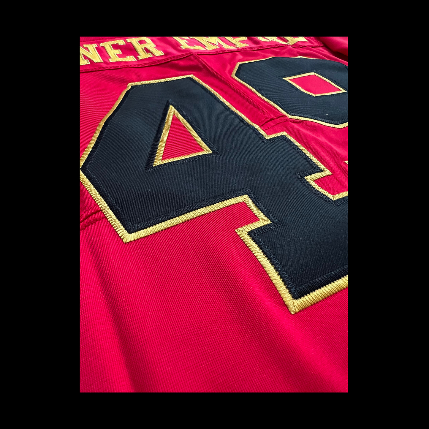 Women’s #49 NINER EMPIRE Stitched Jersey