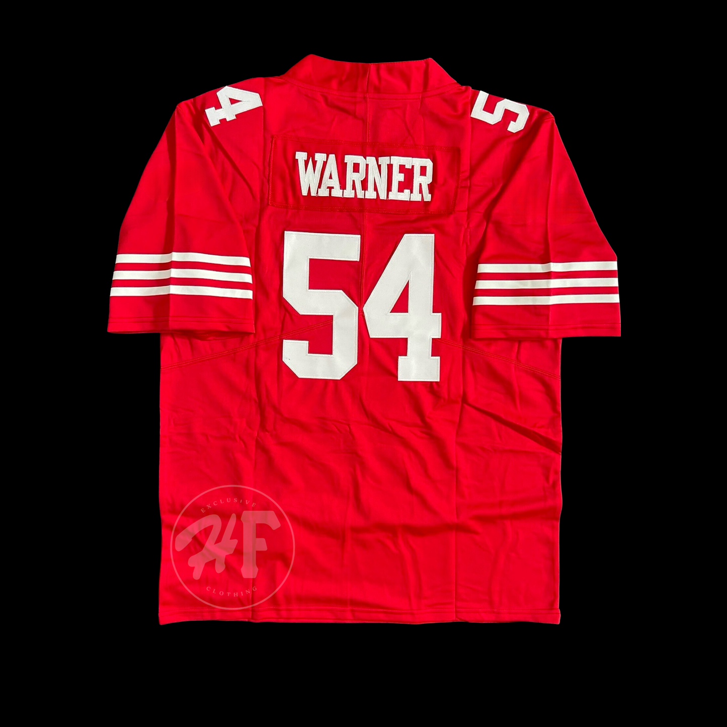 #54 WARNER Stitched Men’s 49ers jersey