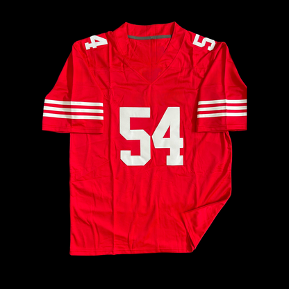 #54 WARNER Stitched Men’s 49ers jersey
