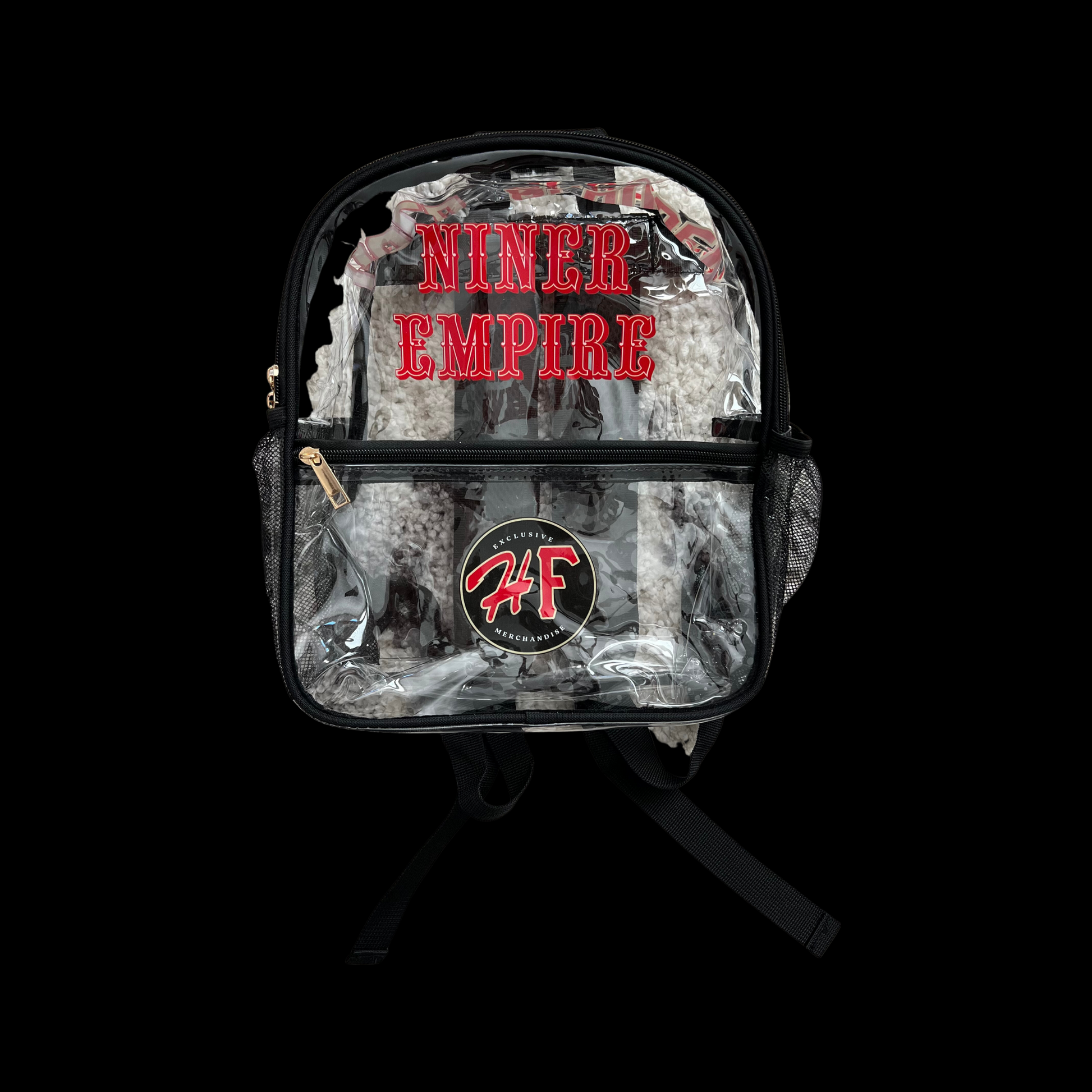 clear 49ers backpack