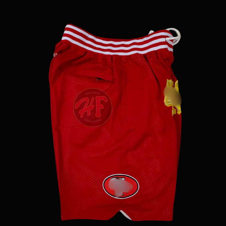 "Hella Limited" 49ers Shorts w/1994 Super Bowl Patch