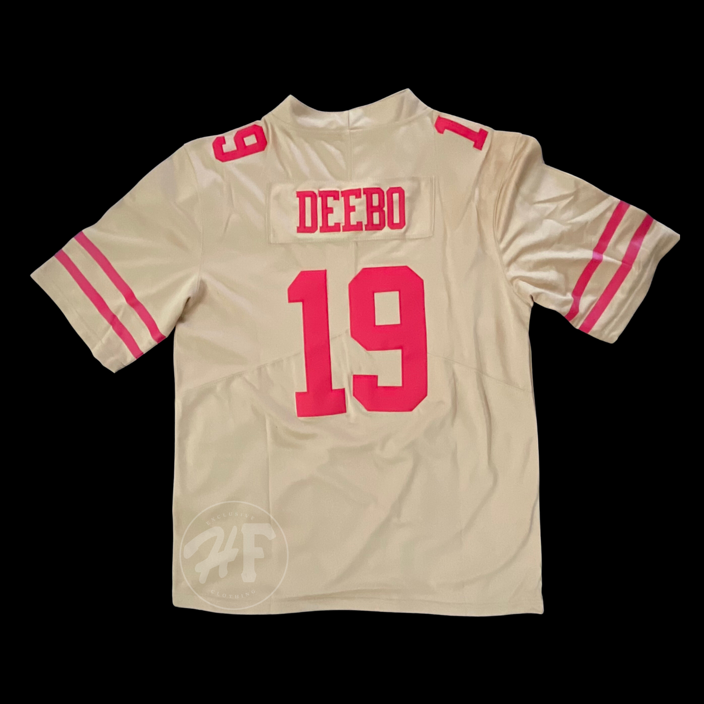 #19 DEEBO Stitched Men’s 49ers jersey