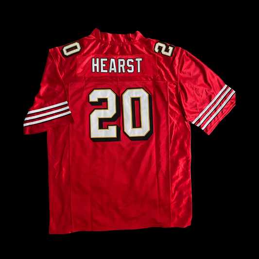 #20 Hearst Hella Fitted Custom Stitched Throwback Home Jersey