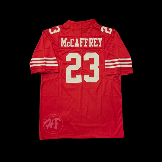 #23 McCaffrey Stitched Men’s 49ers jersey