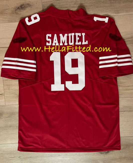 #19 SAMUEL Stitched Men’s 49ers jersey