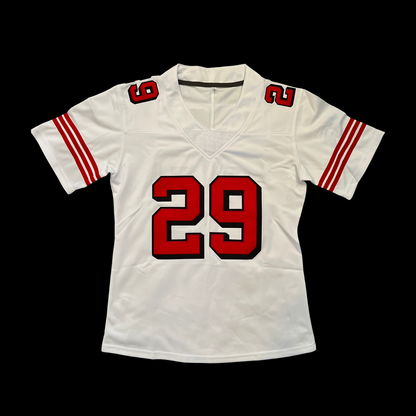 #29 Hufanga Stitched Women’s 49ers jersey