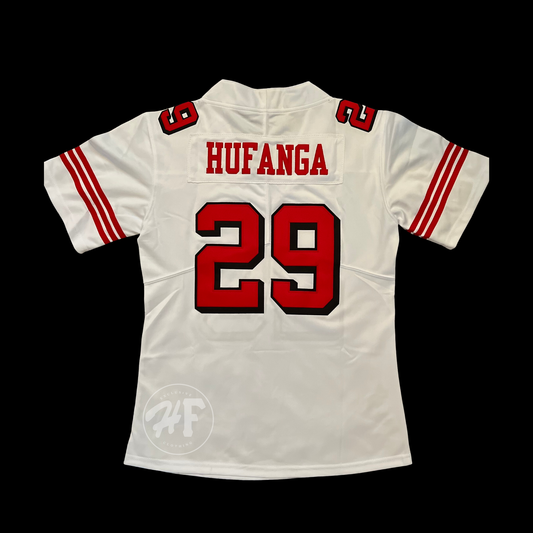 #29 Hufanga Stitched Women’s 49ers jersey