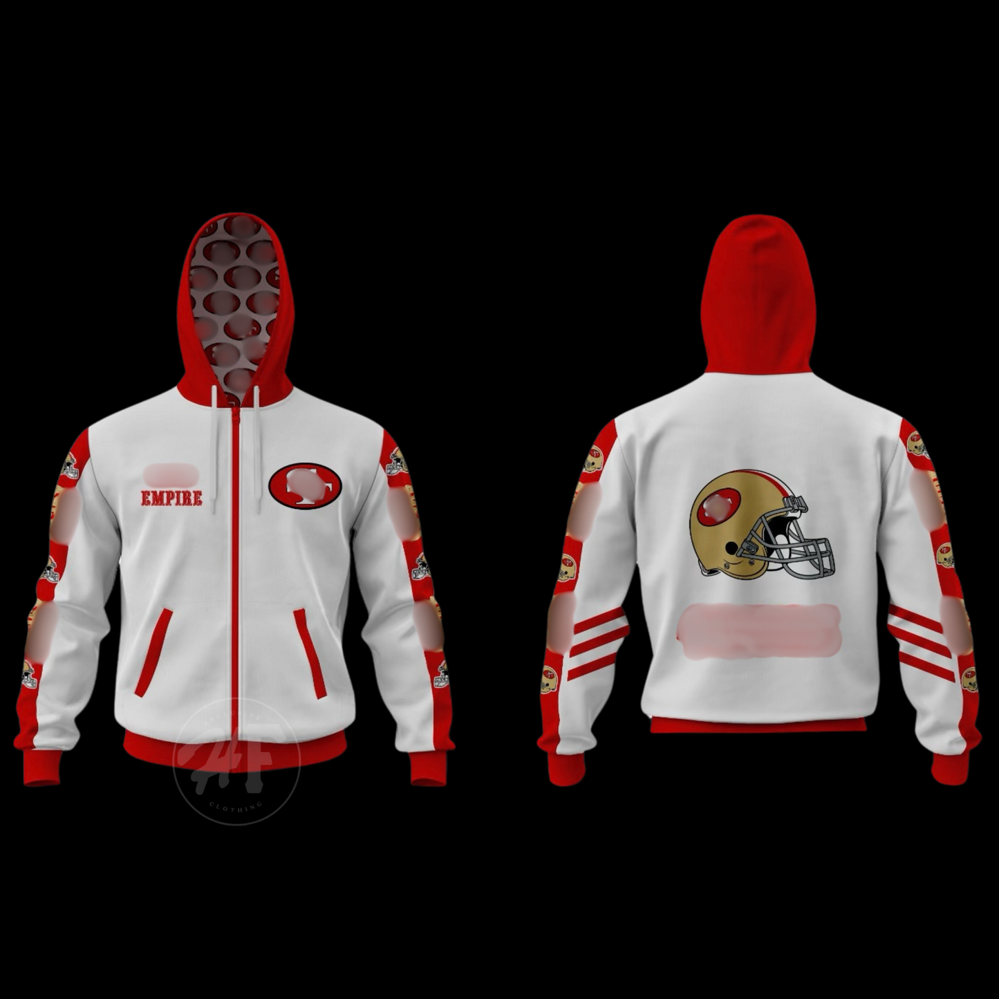 Hella Exclusive 49ers Tracksuit Set White