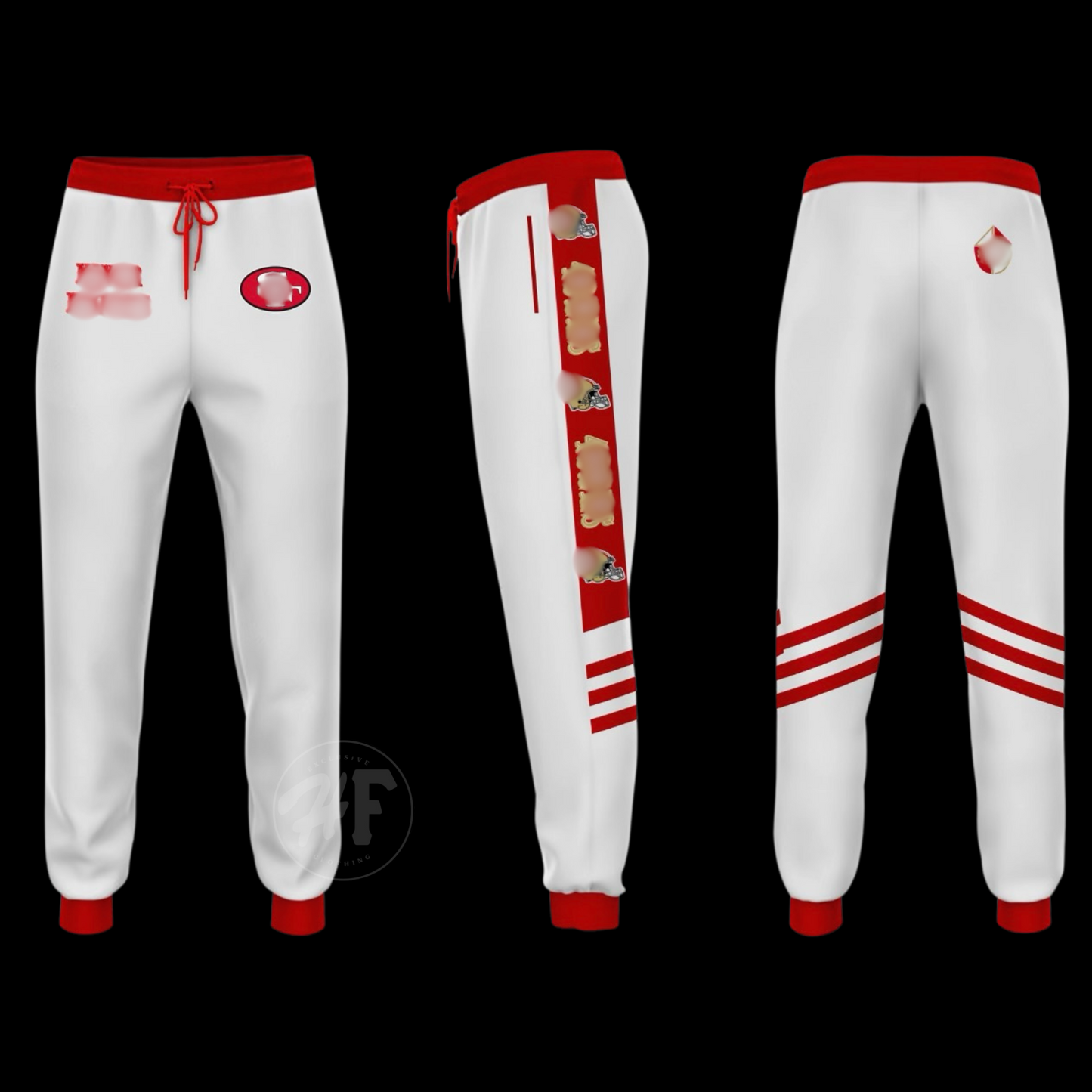 Hella Exclusive 49ers Tracksuit Set White