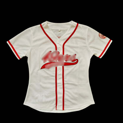 San Francisco 49ers Women's #49 FAITHFUL Baseball Style Jersey White