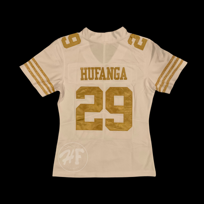 #29 Hufanga Stitched Women’s 49ers jersey