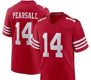 #14 PEARSALL stitched 49ers jersey