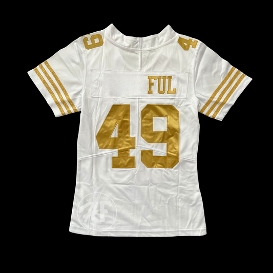 #49 FAITHFUL Stitched Women’s 49ers jersey