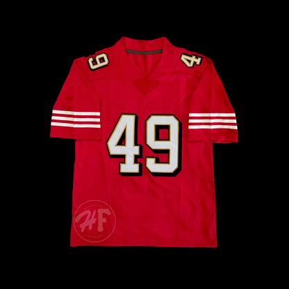 HellaF Stitched Men’s 49ers jersey