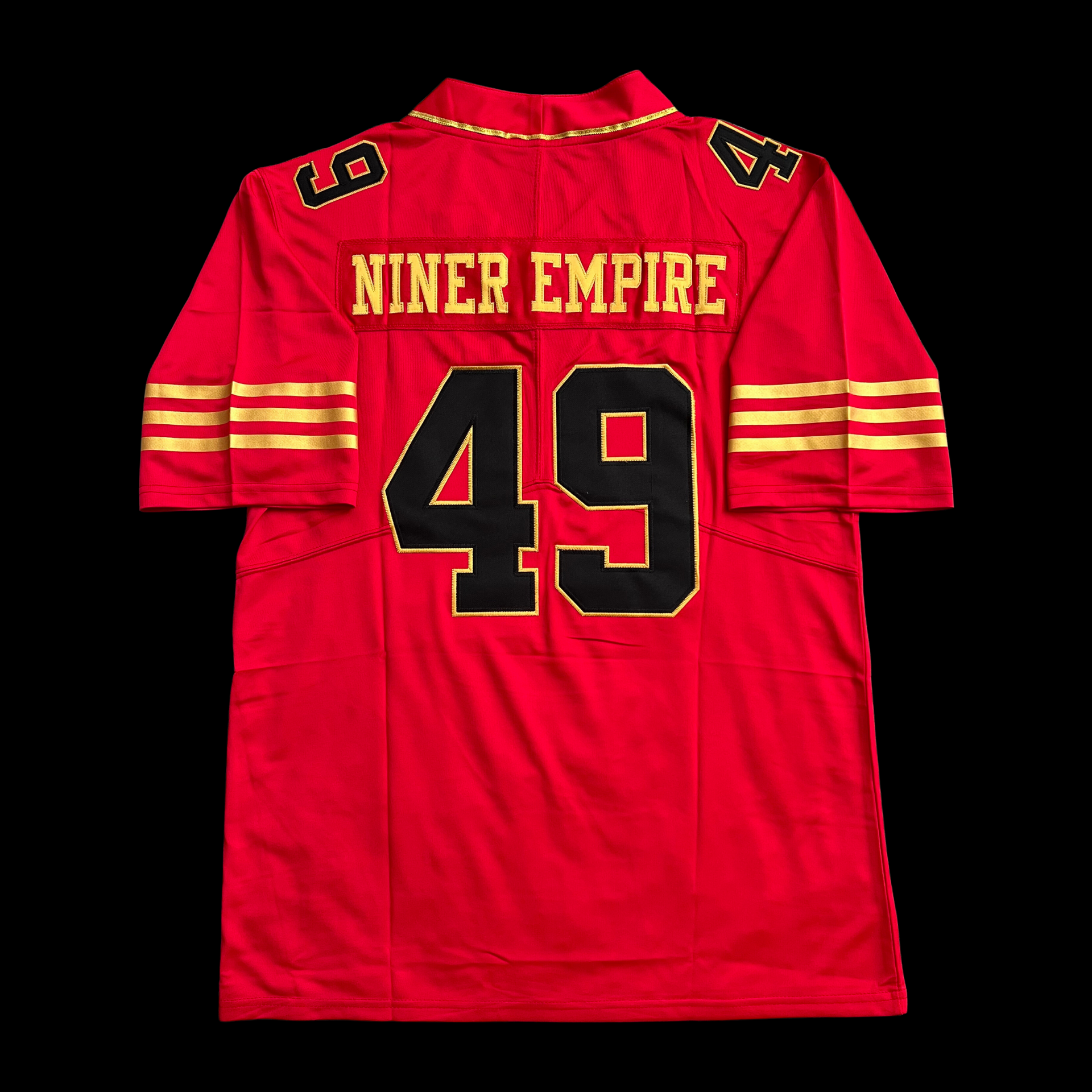 49 NINER EMPIRE Stitched Men s 49ers jersey HellaFitted