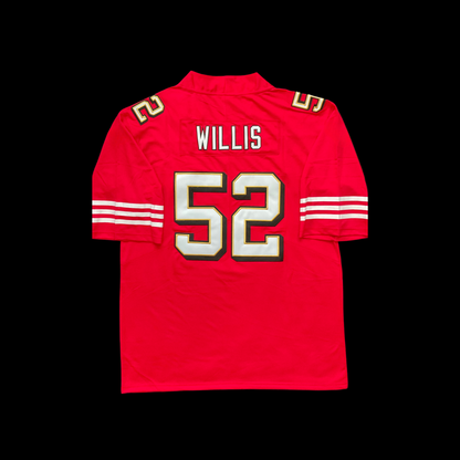 #52 Willis Stitched Men’s 49ers jersey