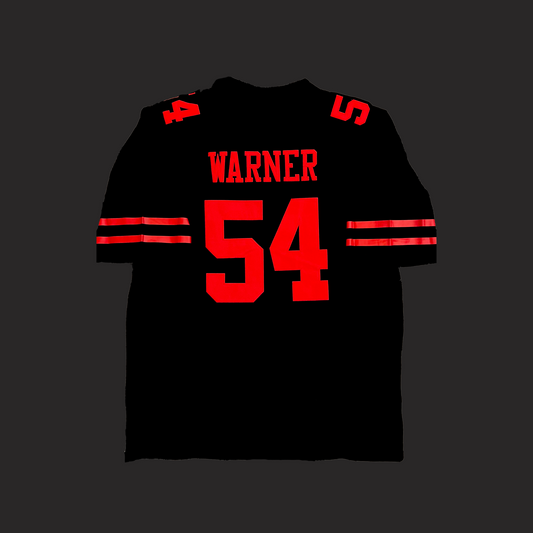#54 Warner Hella Fitted Custom Stitched Alternate Jersey