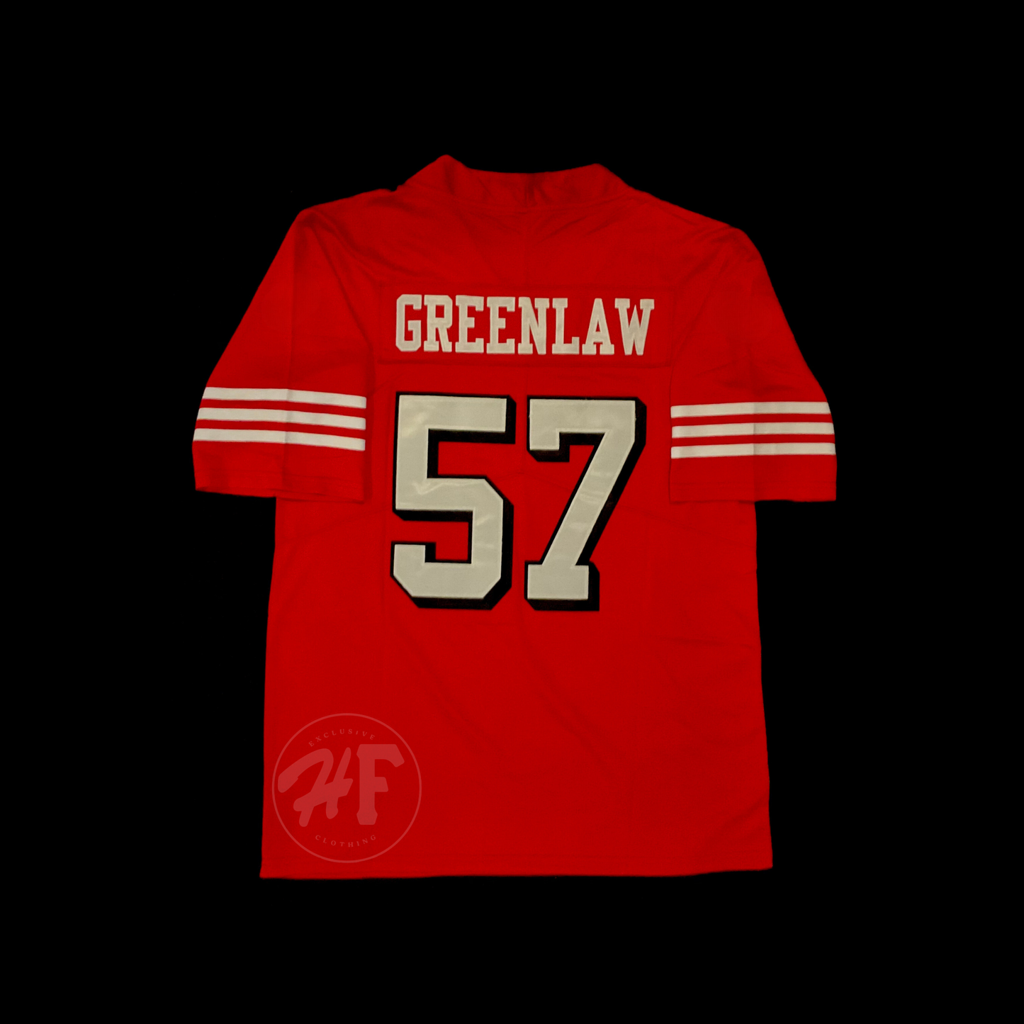 #57 Greenlaw Stitched Men’s 49ers jersey