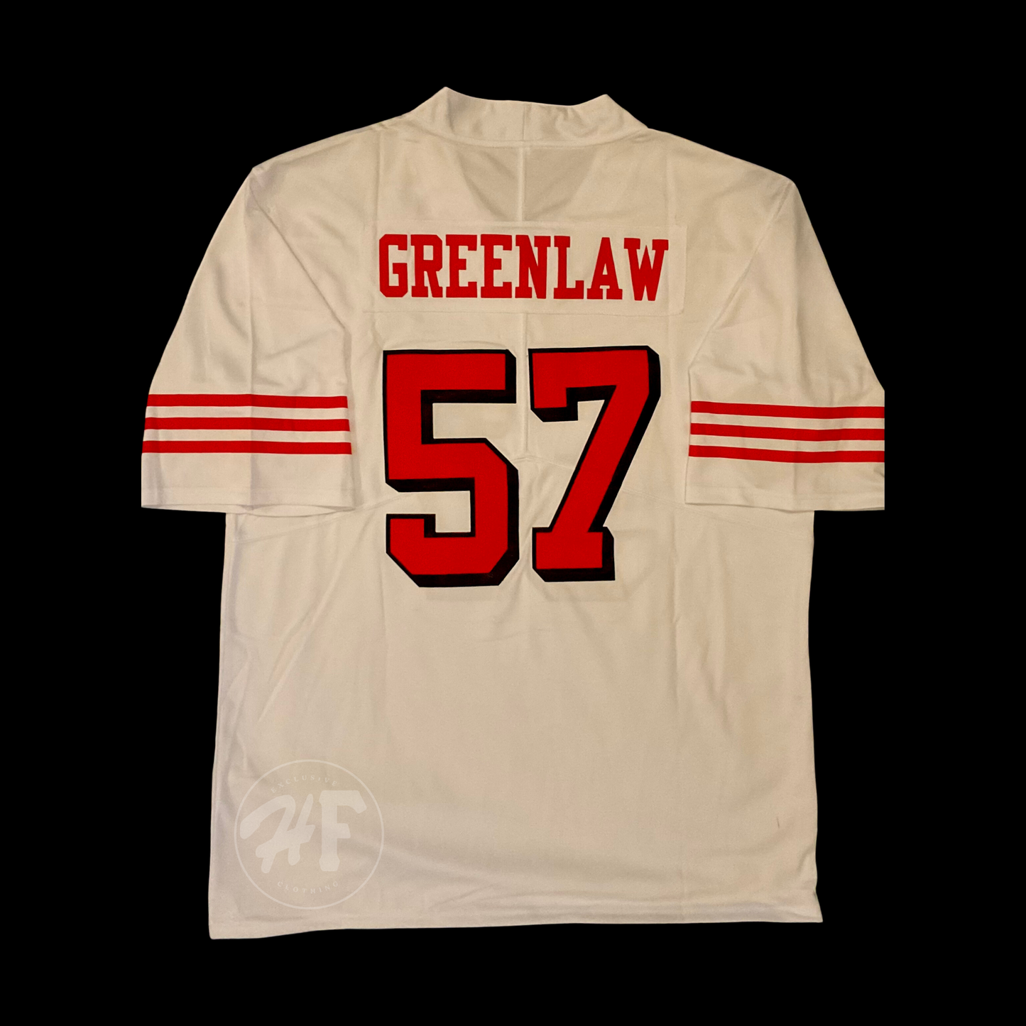 #57 Greenlaw Stitched Men’s 49ers jersey