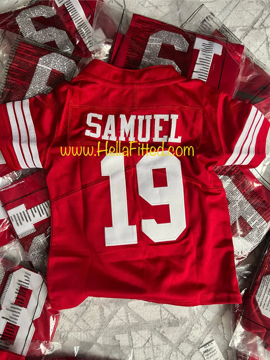#19 SAMUEL Stitched 49ers Toddler jersey
