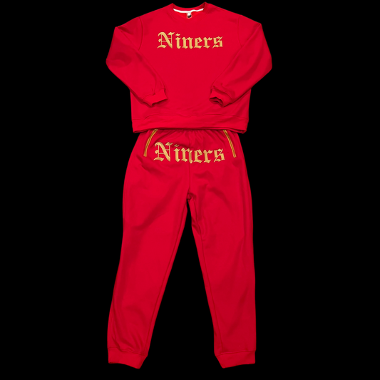 NINERS Fully Embroidered Sweatsuit